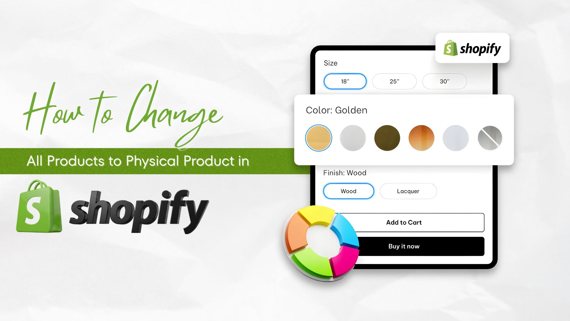 How to Change All Products to Physical Product in Shopify