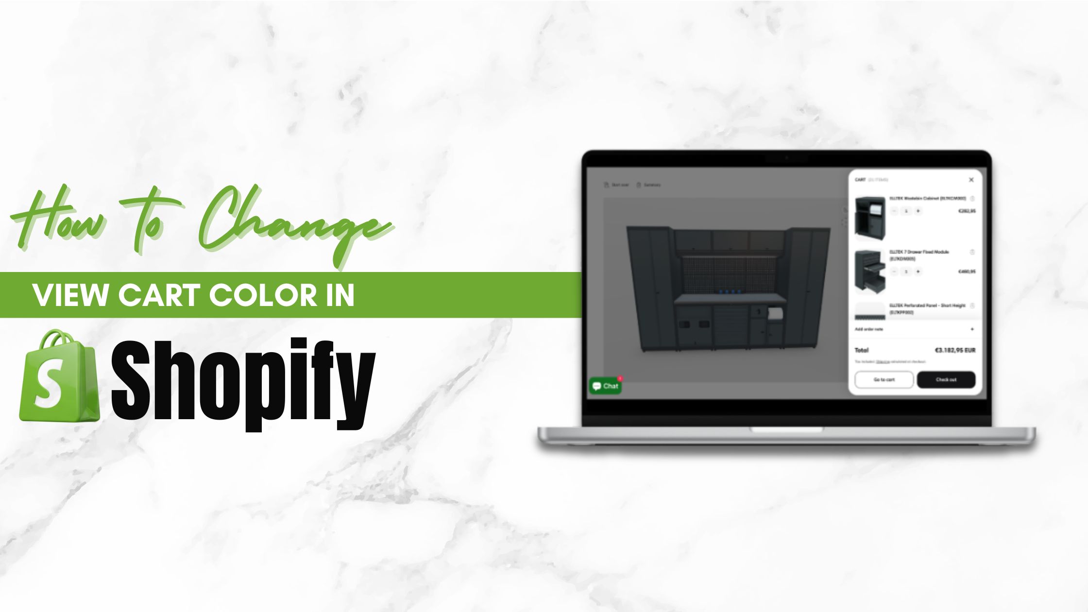 How to Change View Cart Color in Shopify
