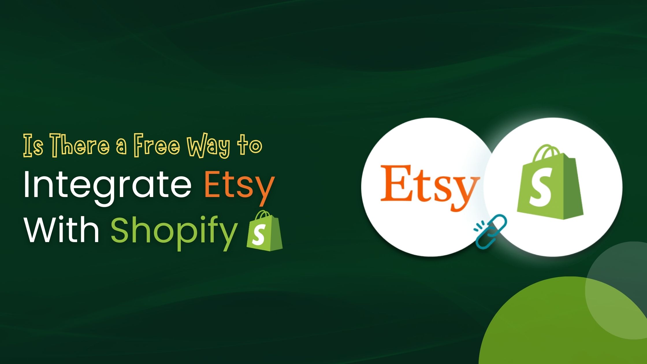 Is There a Free Way to Integrate Etsy With Shopify