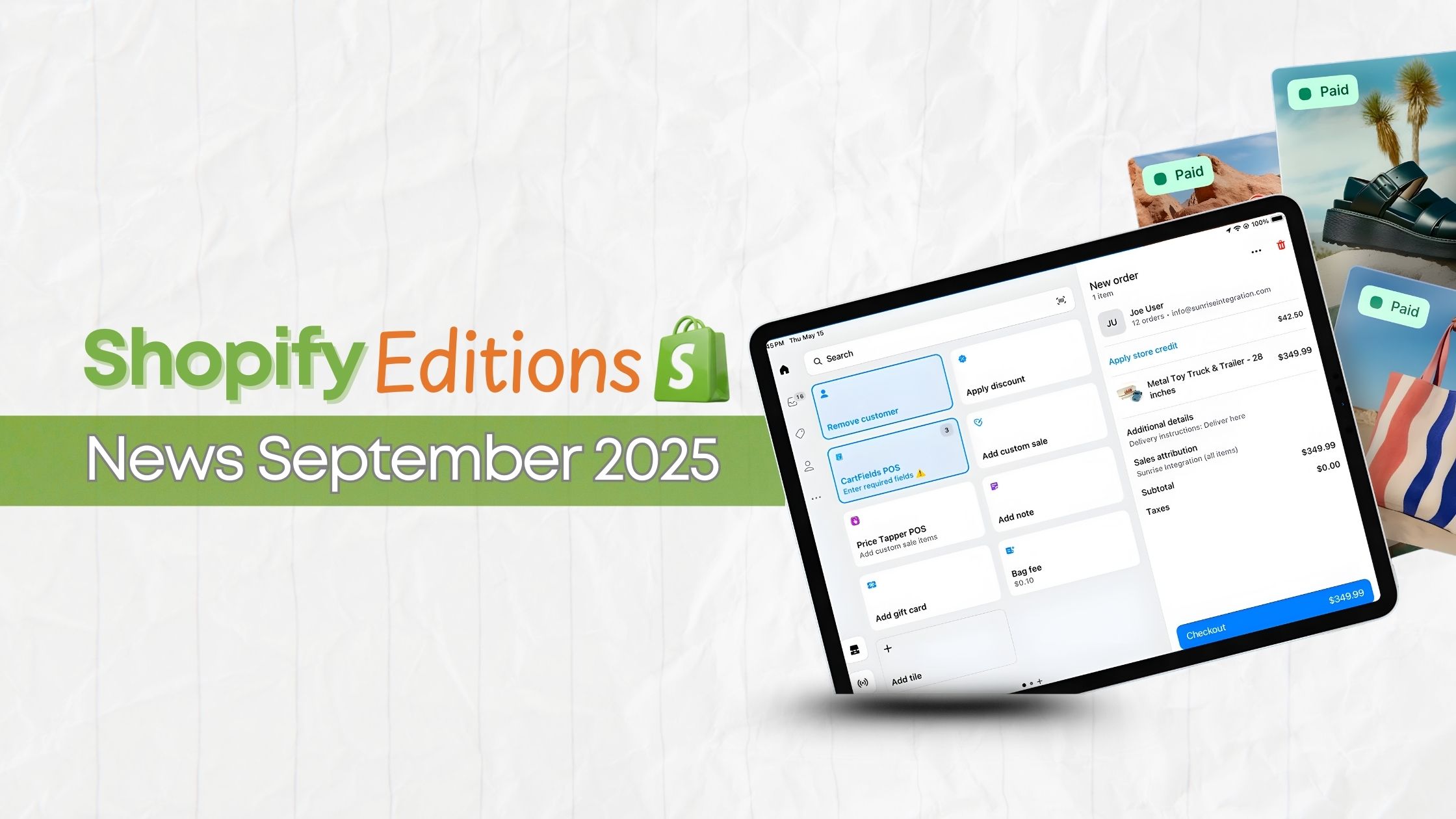 Shopify Editions News September 2025
