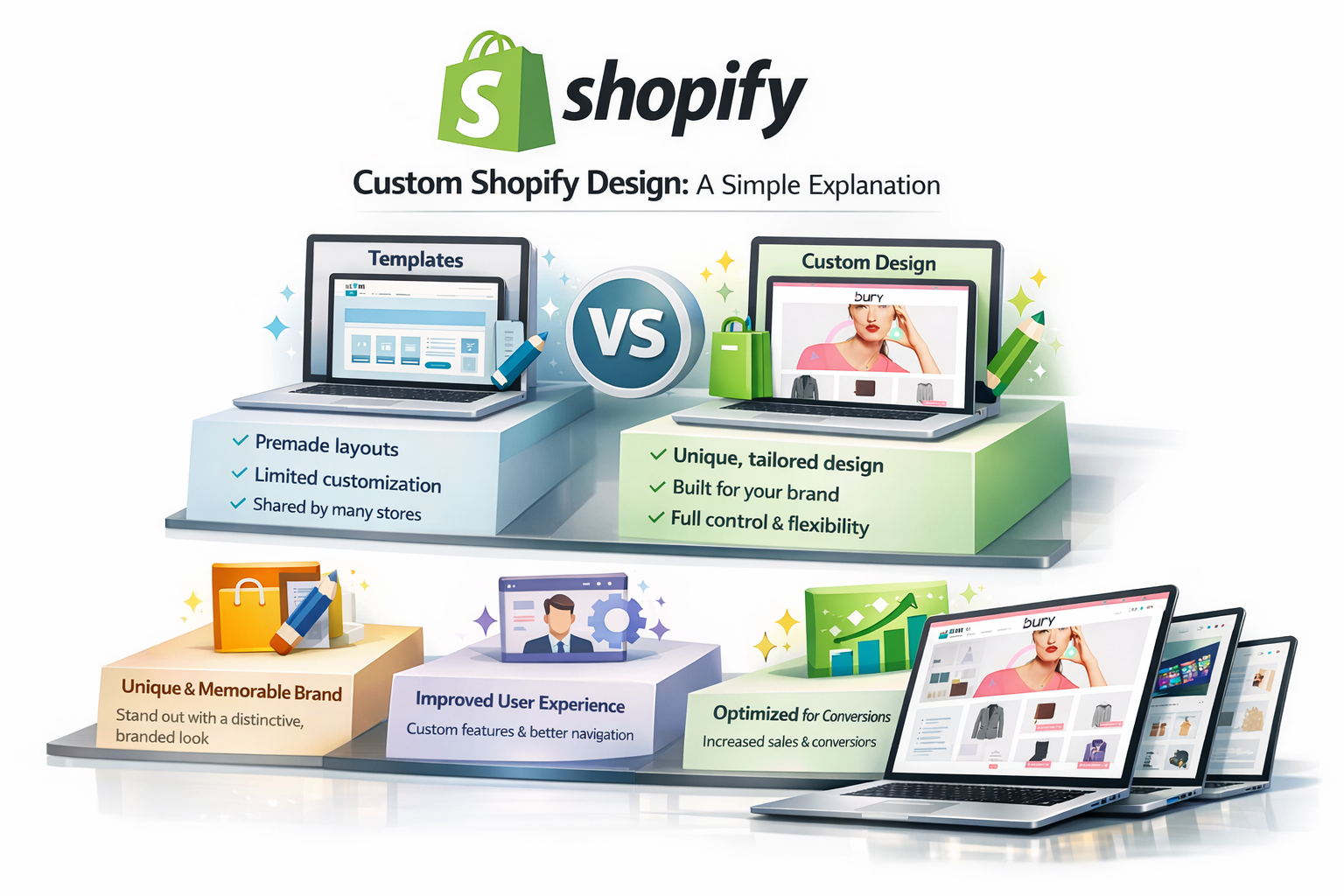 Top-Rated Shopify Agency Services for Custom Store Design 1 Describe the image