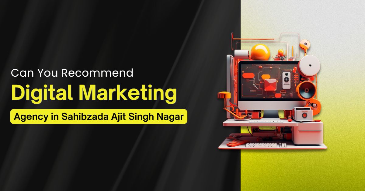 Can You Recommend a Digital Marketing Agency in Sahibzada Ajit Singh Nagar