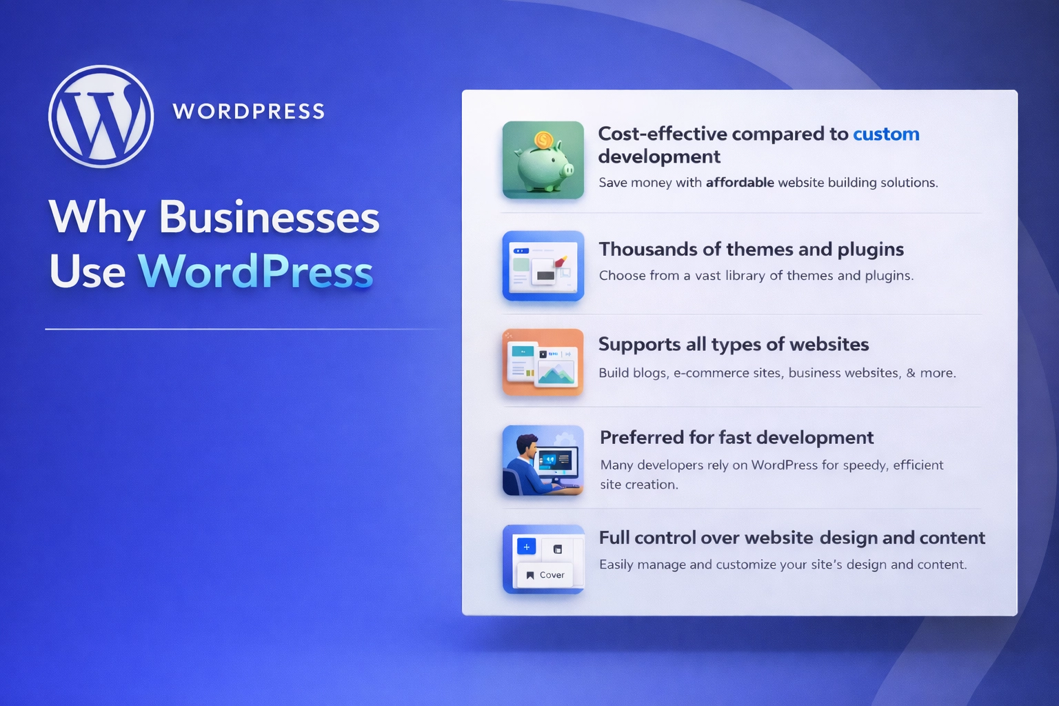 Why Businesses Use WordPress