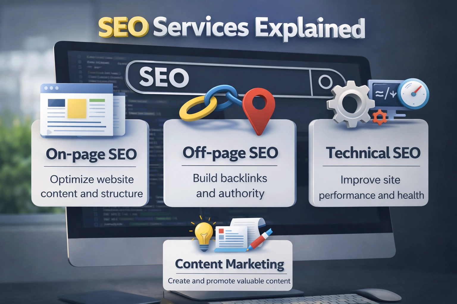 Types of SEO Services Explained Simply