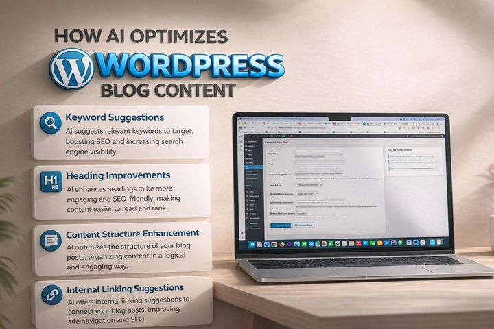 How AI Optimizes WordPress Blog Content