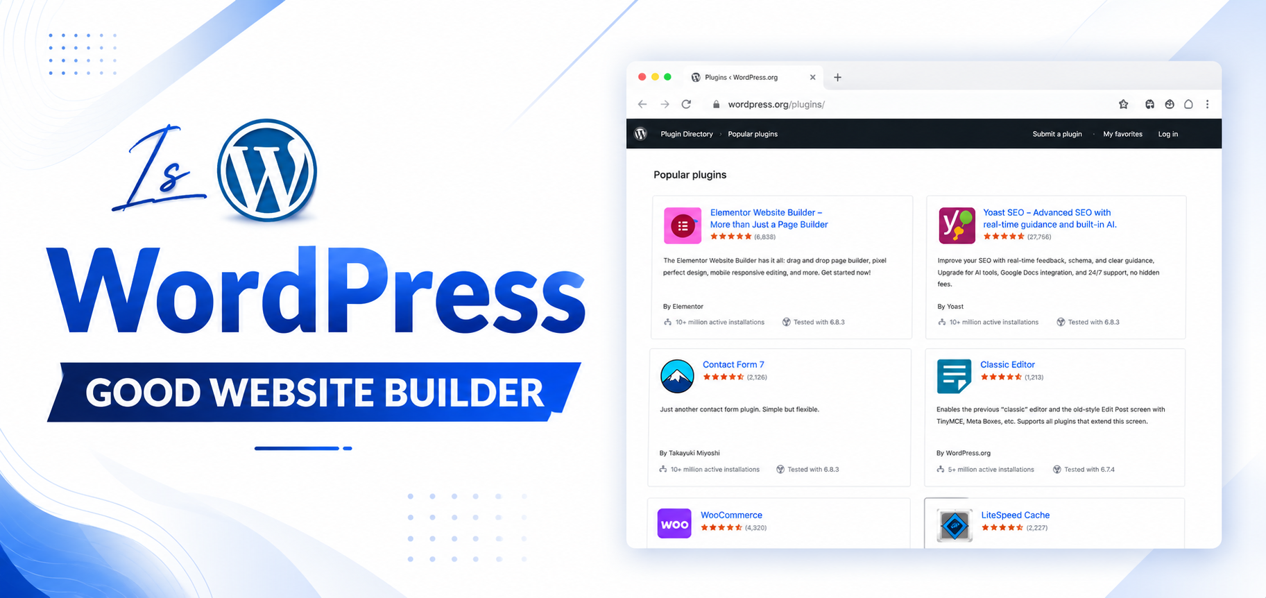 Is WordPress a Good Website Builder