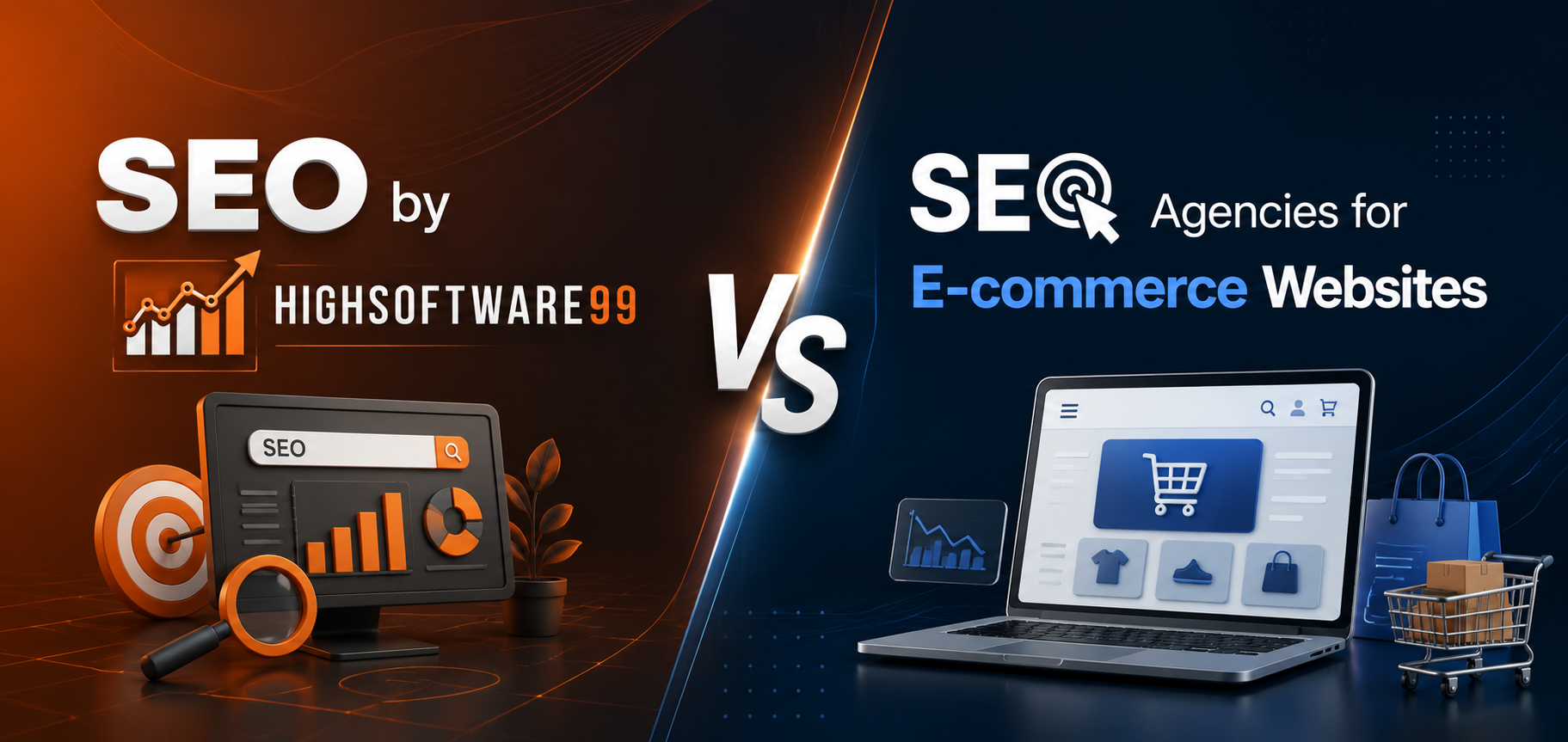 SEO by HighSoftware99.com vs Other SEO Agencies for E-commerce Websites