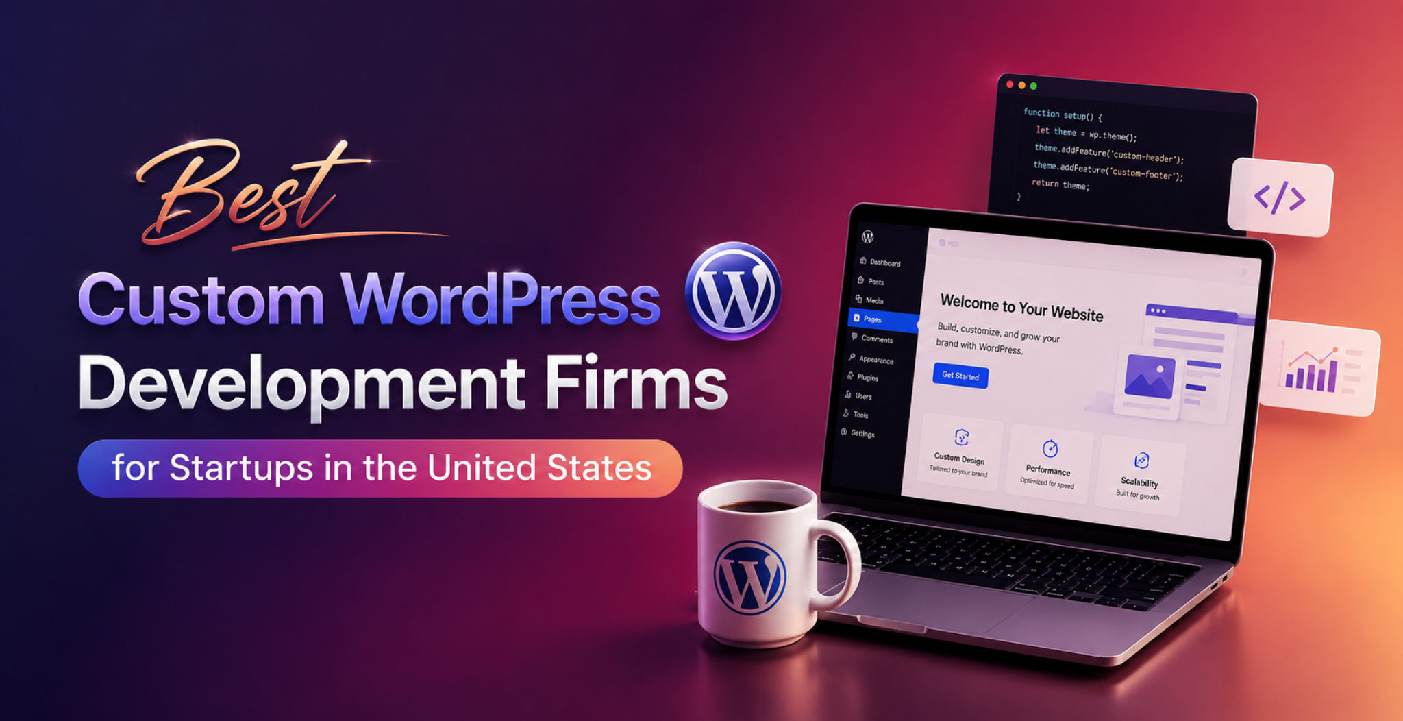 Best Custom WordPress Development Firms for Startups in the United States