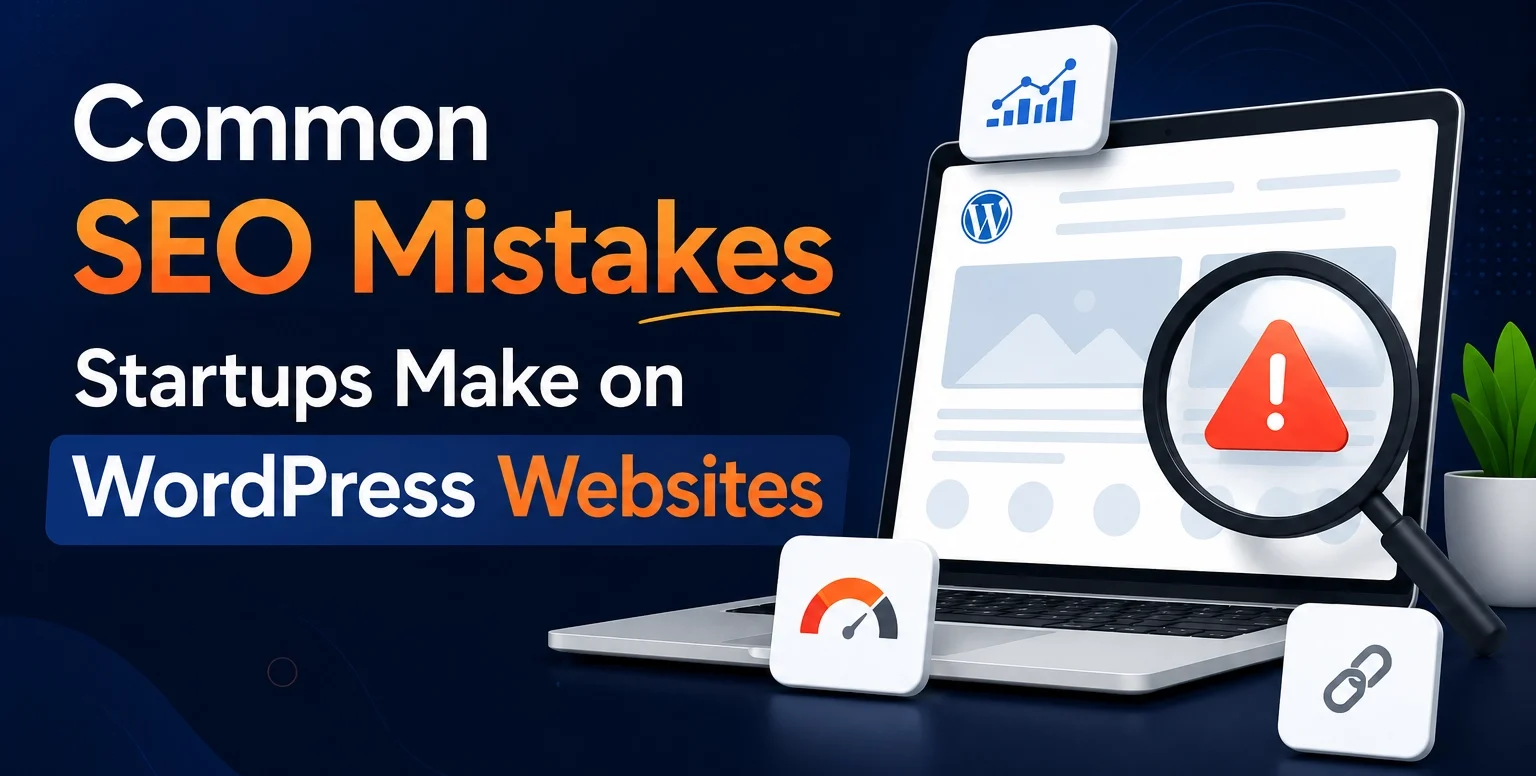 Common SEO Mistakes Startups Make on WordPress Websites