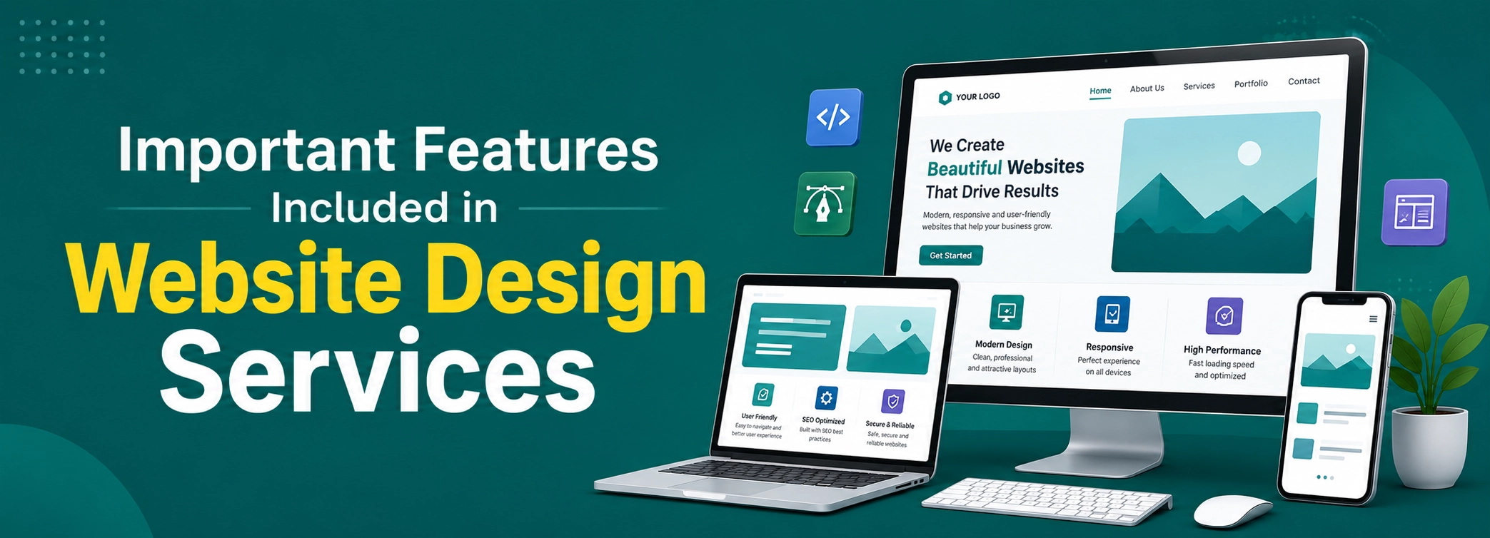 Important Features Included in Website Design Services