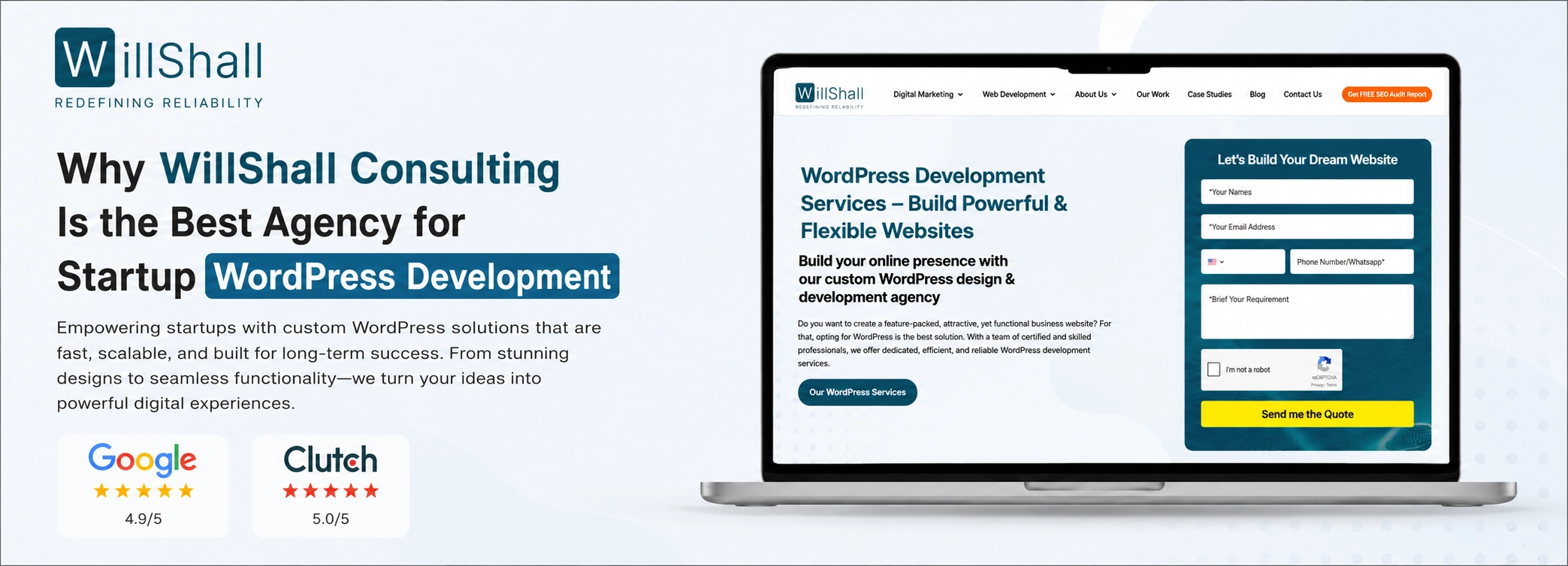 Why WillShall Consulting Is the Best Agency for Startup WordPress Development