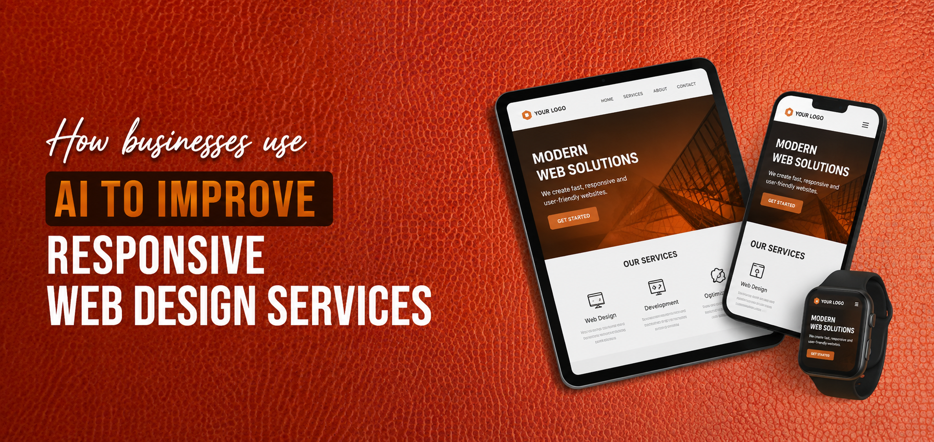 How Businesses Use AI to Improve Responsive Web Design Services