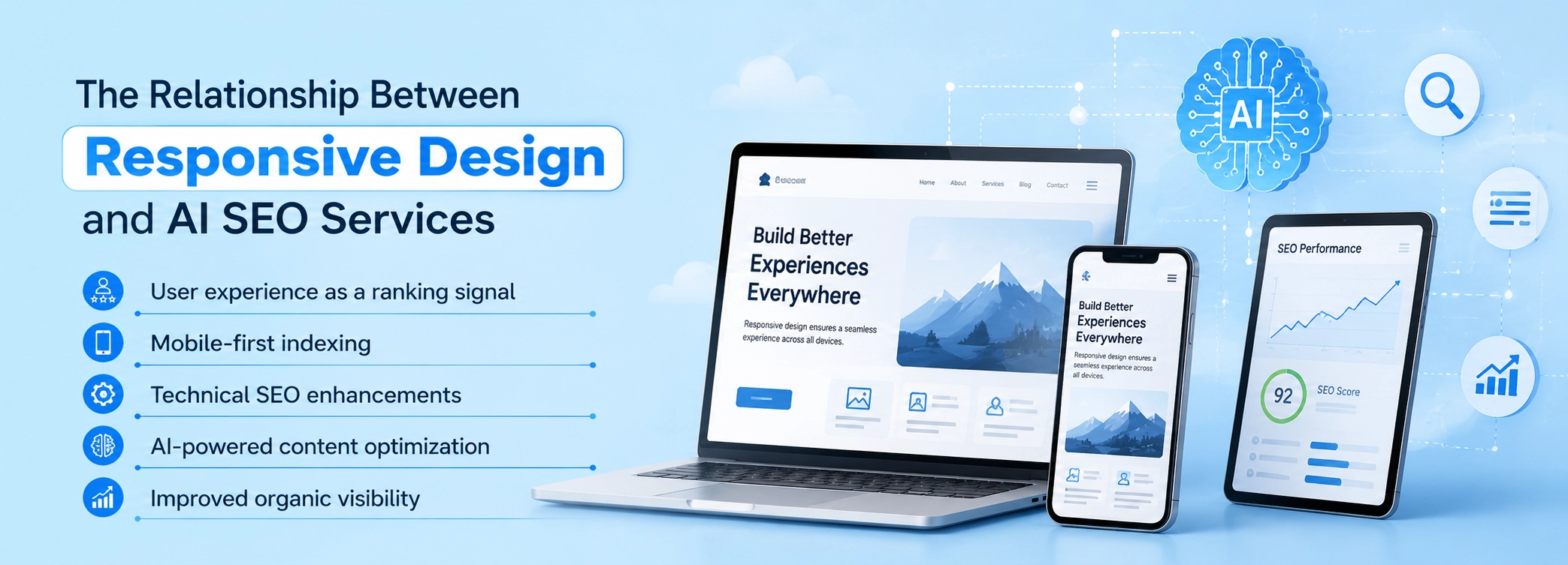 The Relationship Between Responsive Design and AI SEO Services