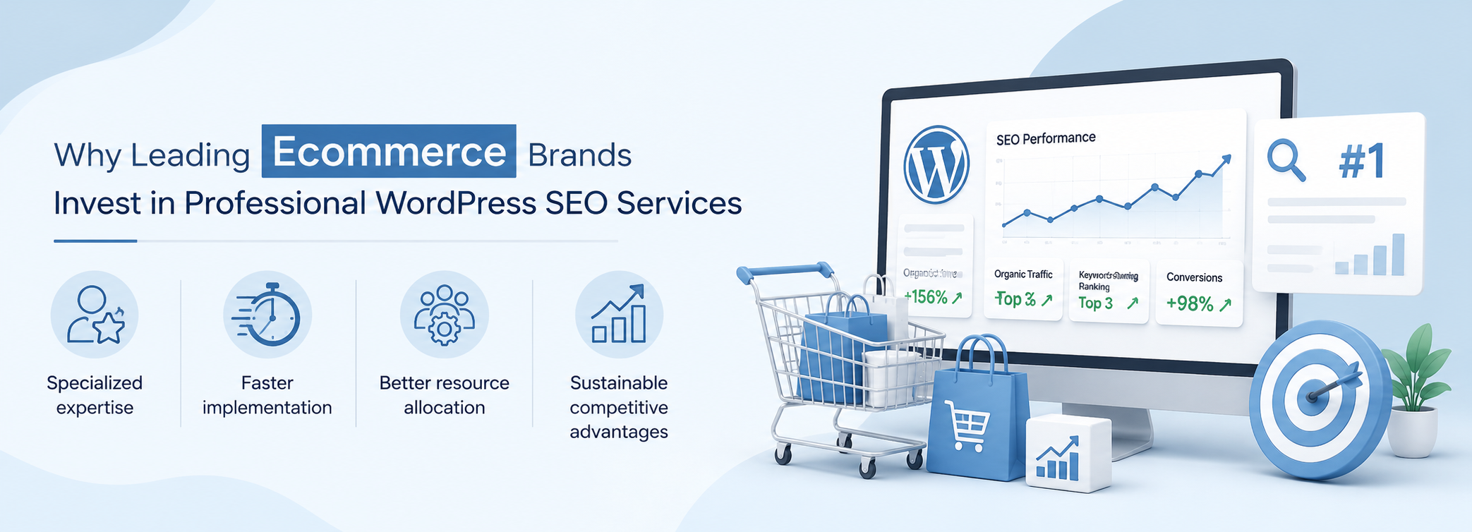 How to Improve Organic Traffic for WordPress Ecommerce Sites without Paid Ads 3 Why Leading Ecommerce Brands Invest in Professional WordPress SEO Services
