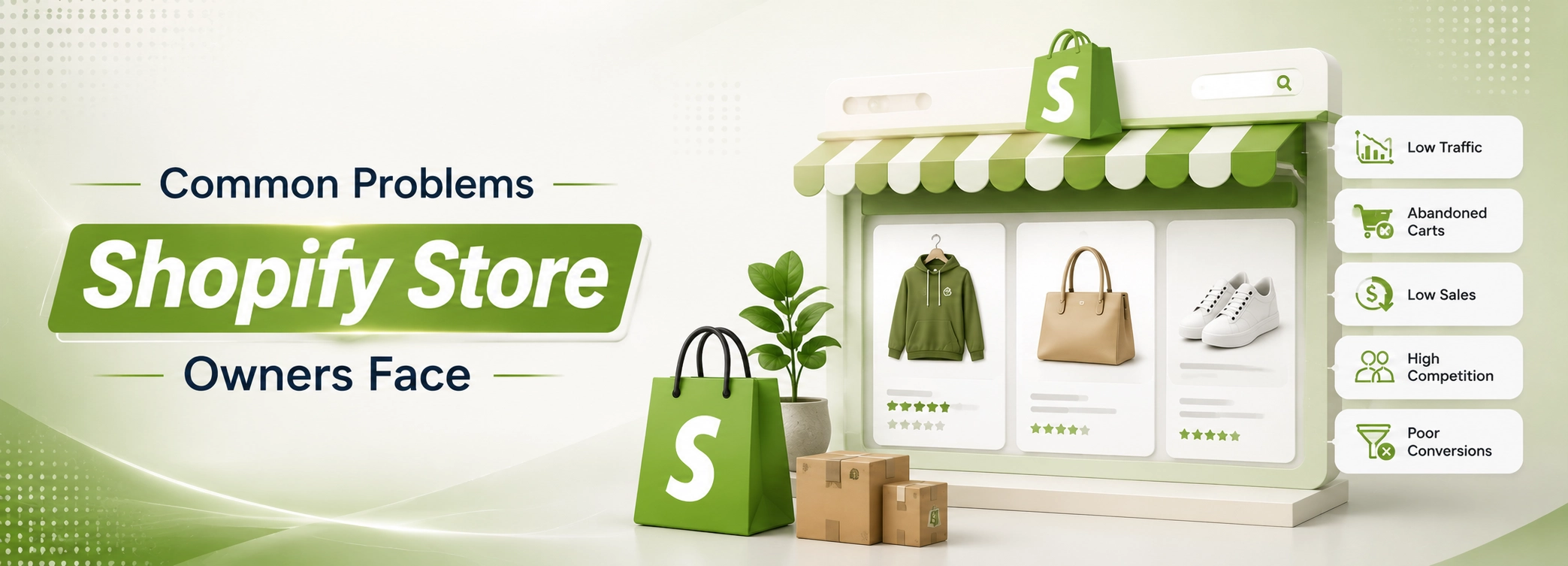 Common Problems Shopify Store Owners Face