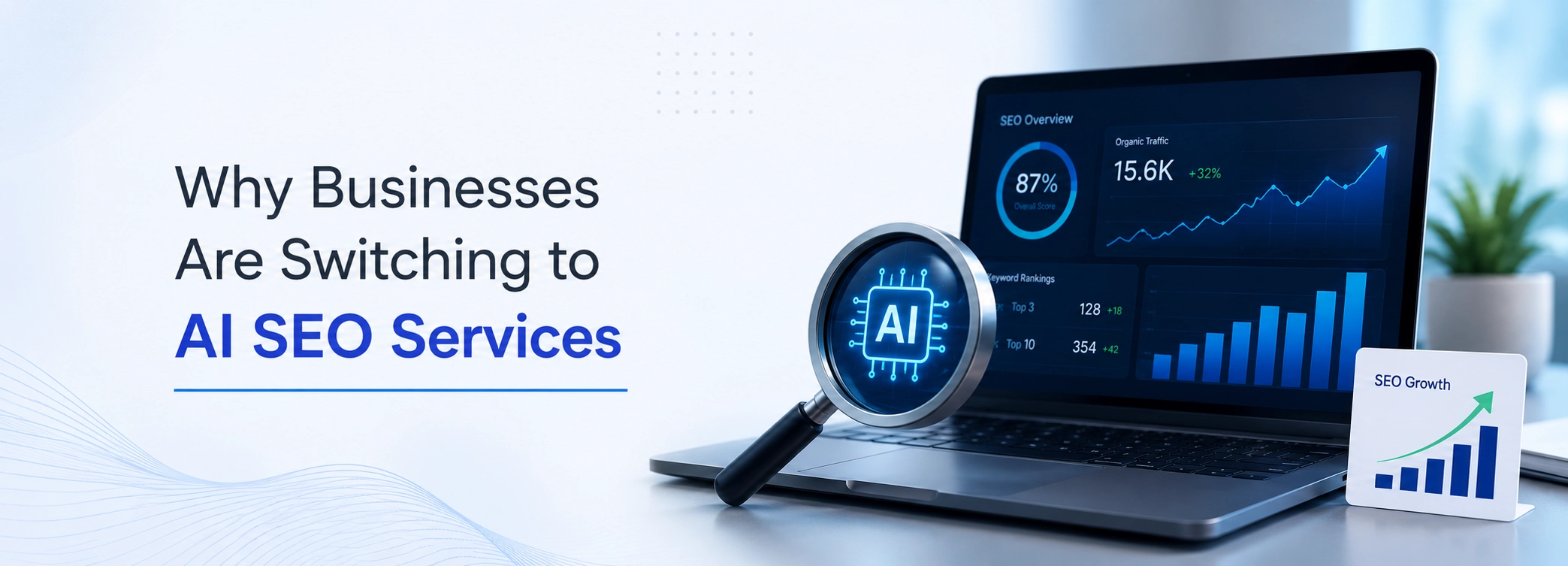 AI SEO Services VS Traditional SEO Services: What's the Real Difference 1 Why Businesses Are Switching to AI SEO Services