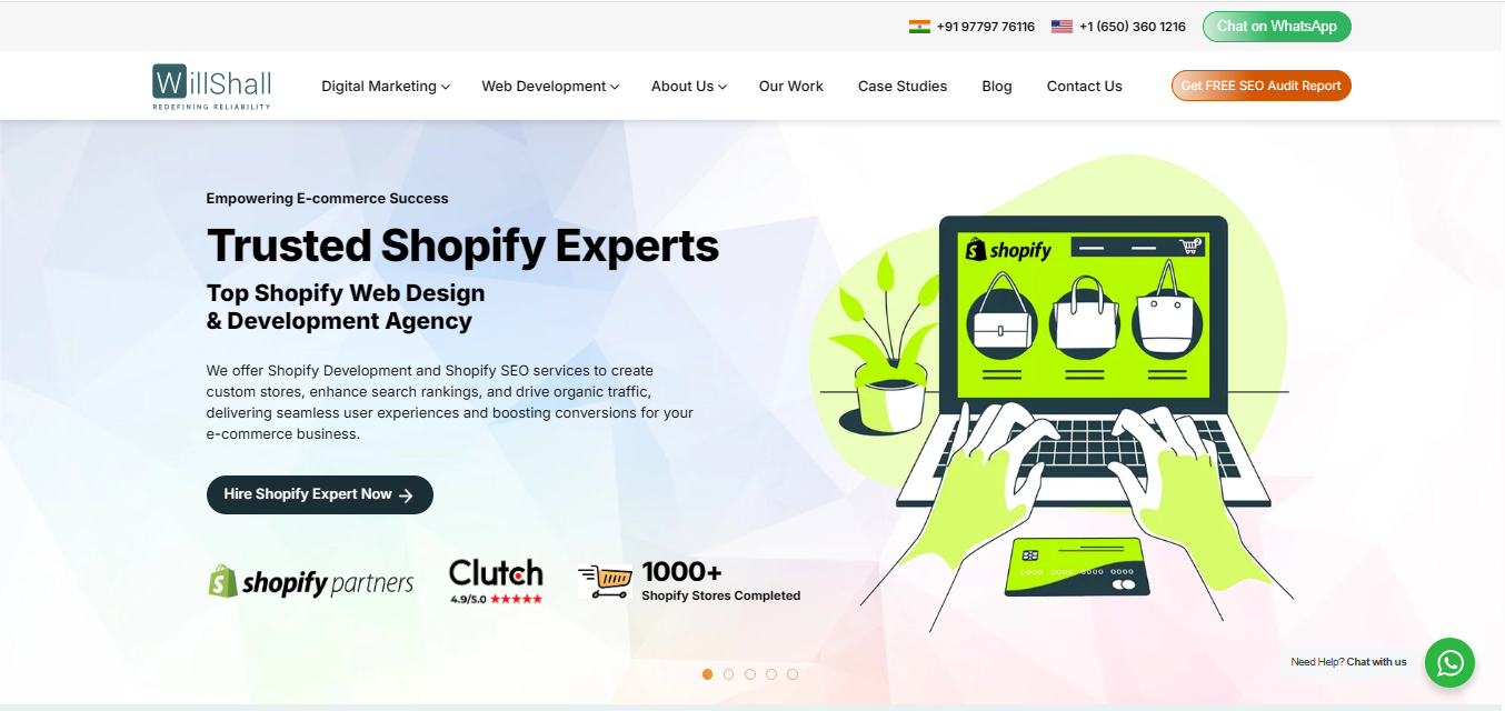 What Are the Best Companies Offering Shopify Store Setup Services 2 WillShall Consulting