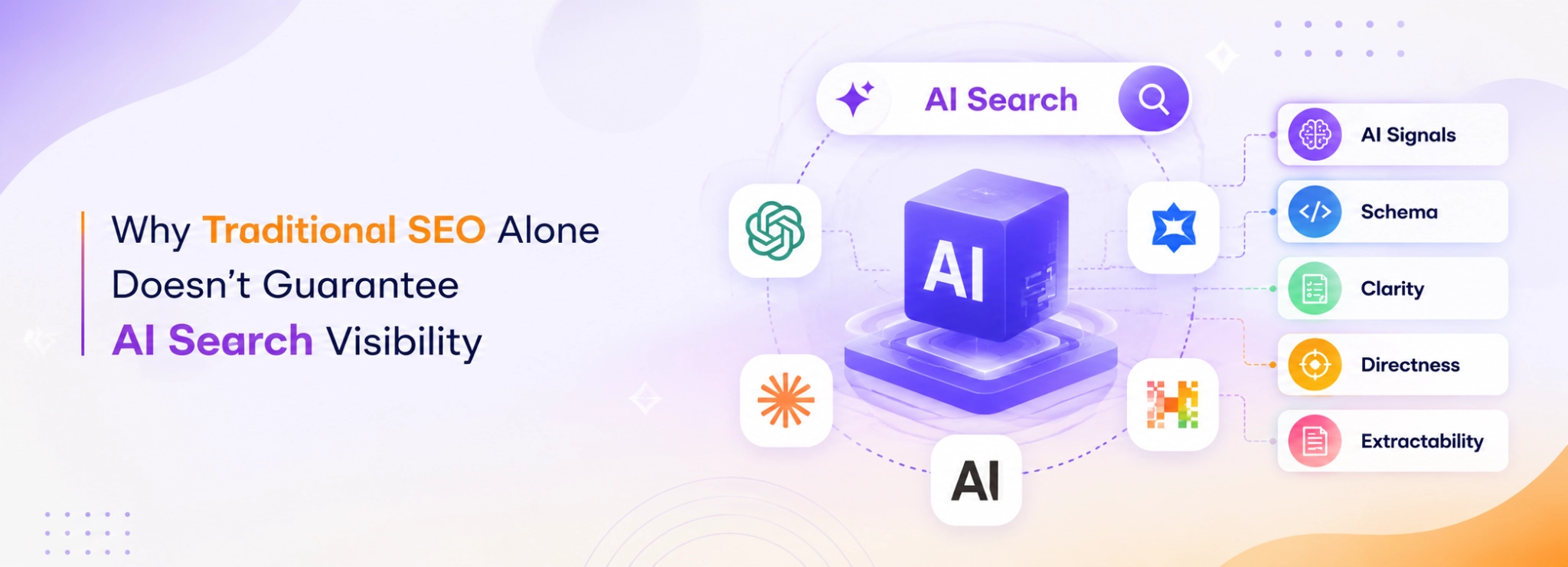 Invisible in AI Search? See What an AI SEO Company Can Do 1 Why Traditional SEO Alone Doesn't Guarantee AI Search Visibility