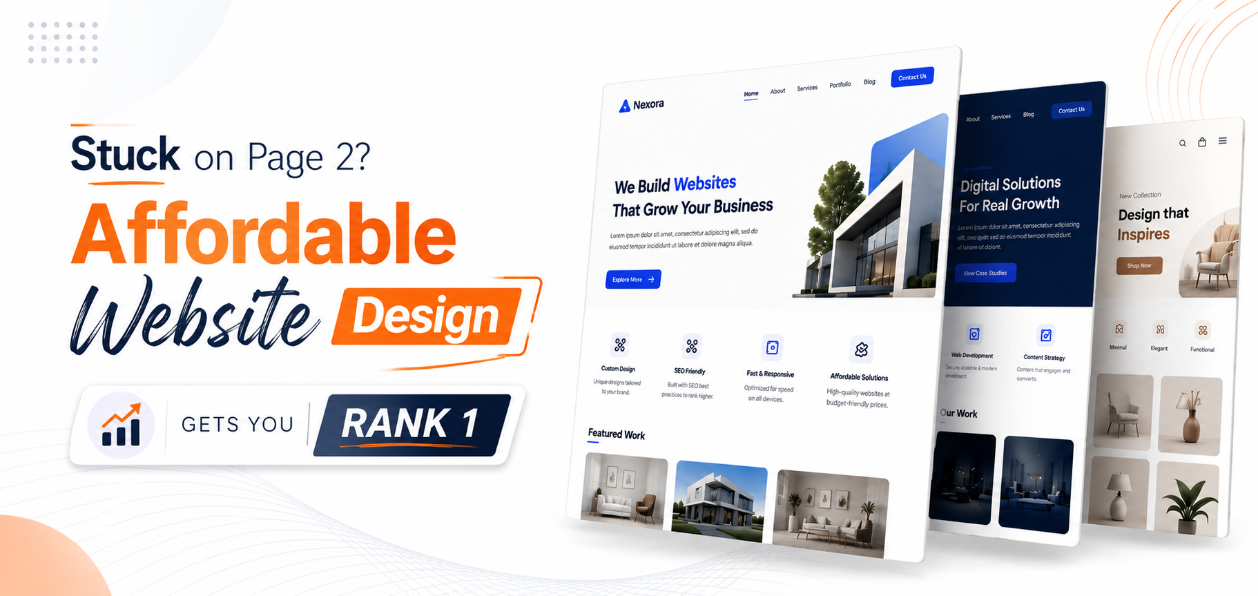 Stuck on Page 2? Affordable Website Design Gets You to Page 1