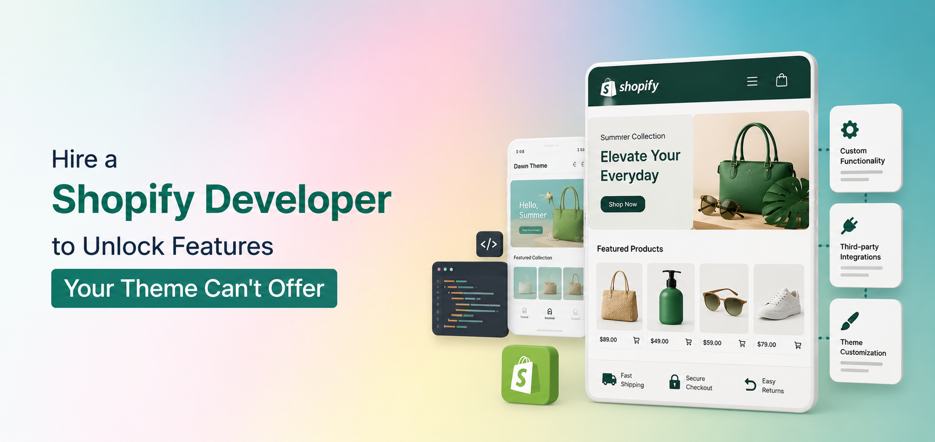 Hire Shopify Developer to Unlock Features Your Theme Can’t Offer