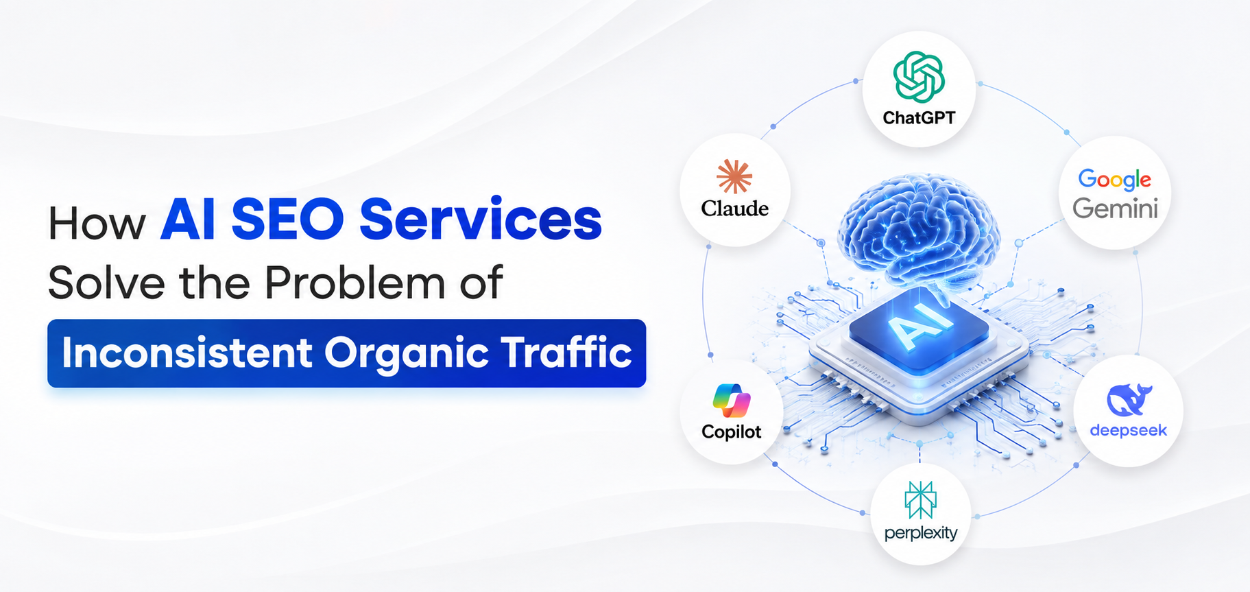 How AI SEO Services Solve the Problem of Inconsistent Organic Traffic