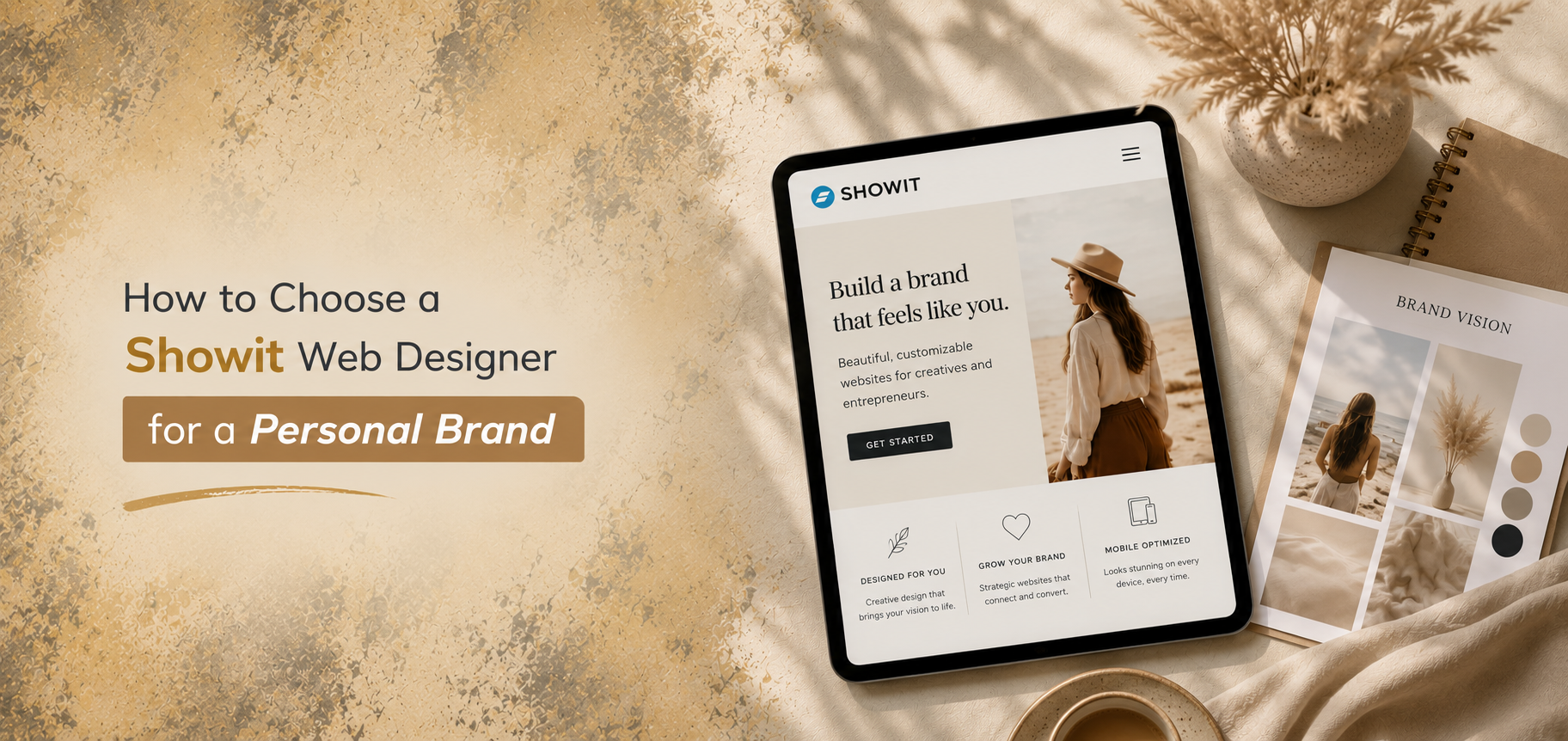 How to Choose a Showit Web Designer for a Personal Brand